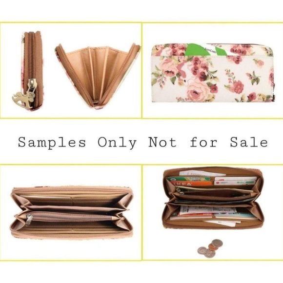 Waterproof Shiba Long Wallet Fits Phone & Bills - Picture 3 of 15